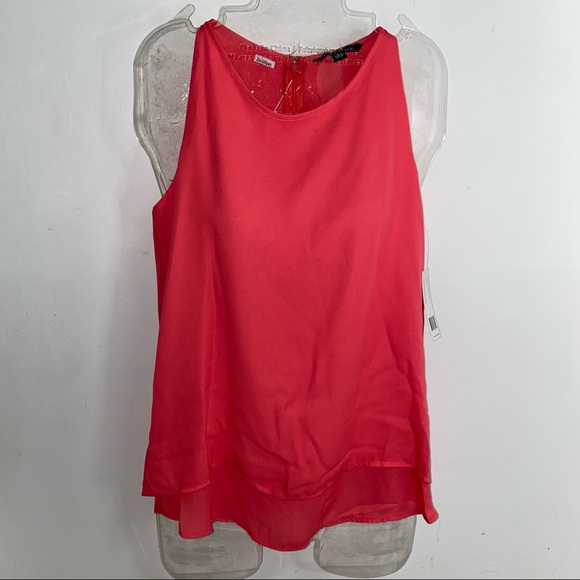 NEW Zac and Rachel Pink high neck tank top Size S - Picture 2 of 10